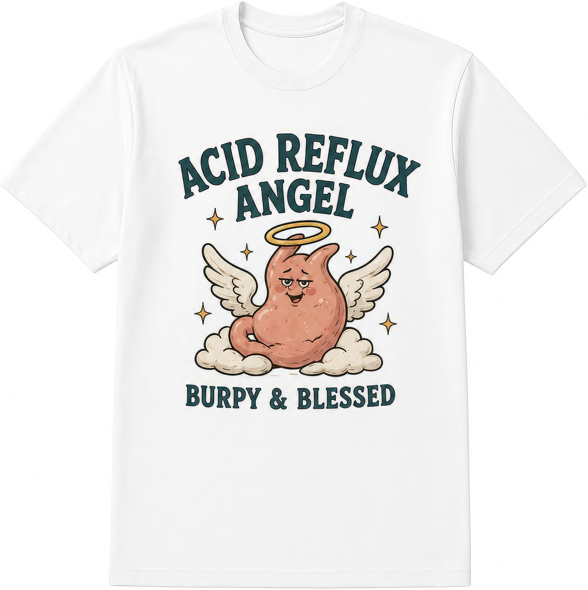 Acid Reflux Angel rude t-shirt