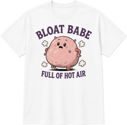 Bloat Babe rude t-shirt
