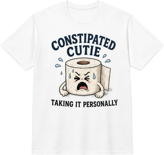 Constipated Cutie rude t-shirt