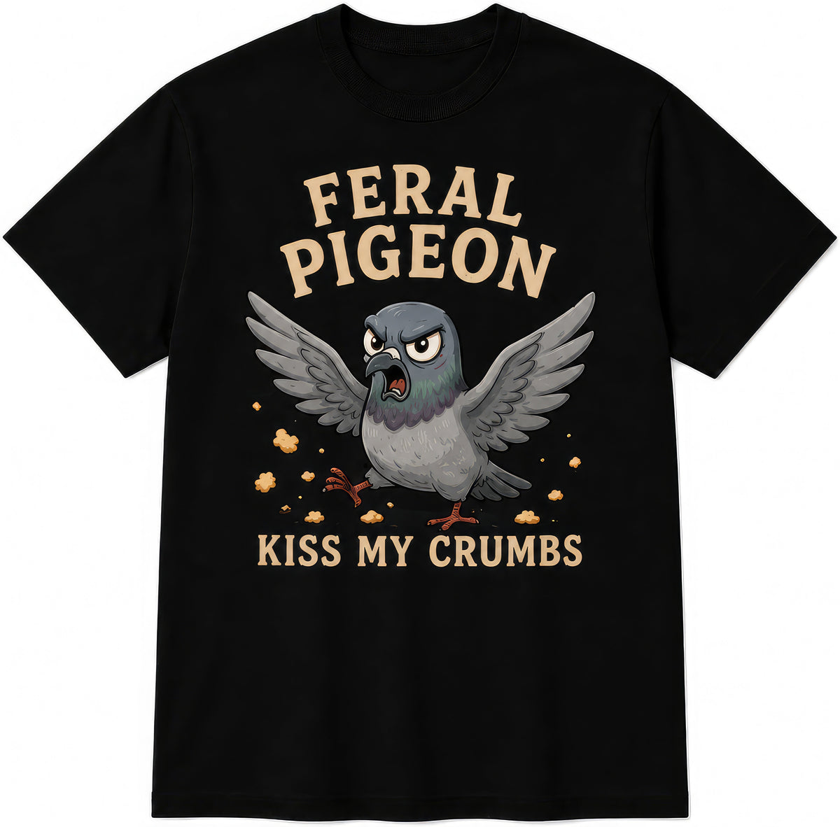 Feral Pigeon rude t-shirt