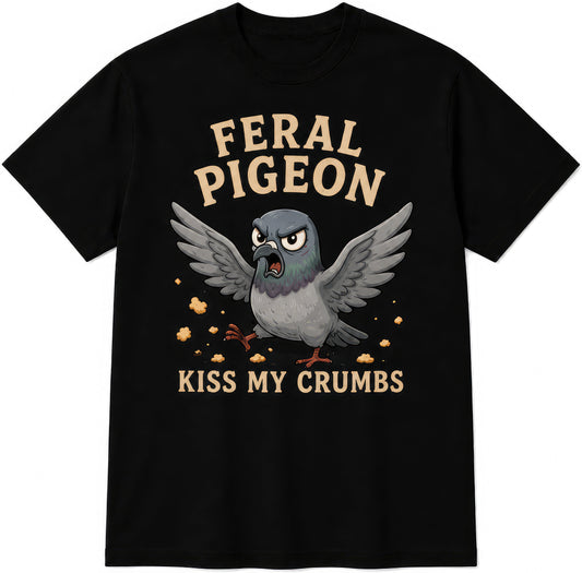 Feral Pigeon rude t-shirt
