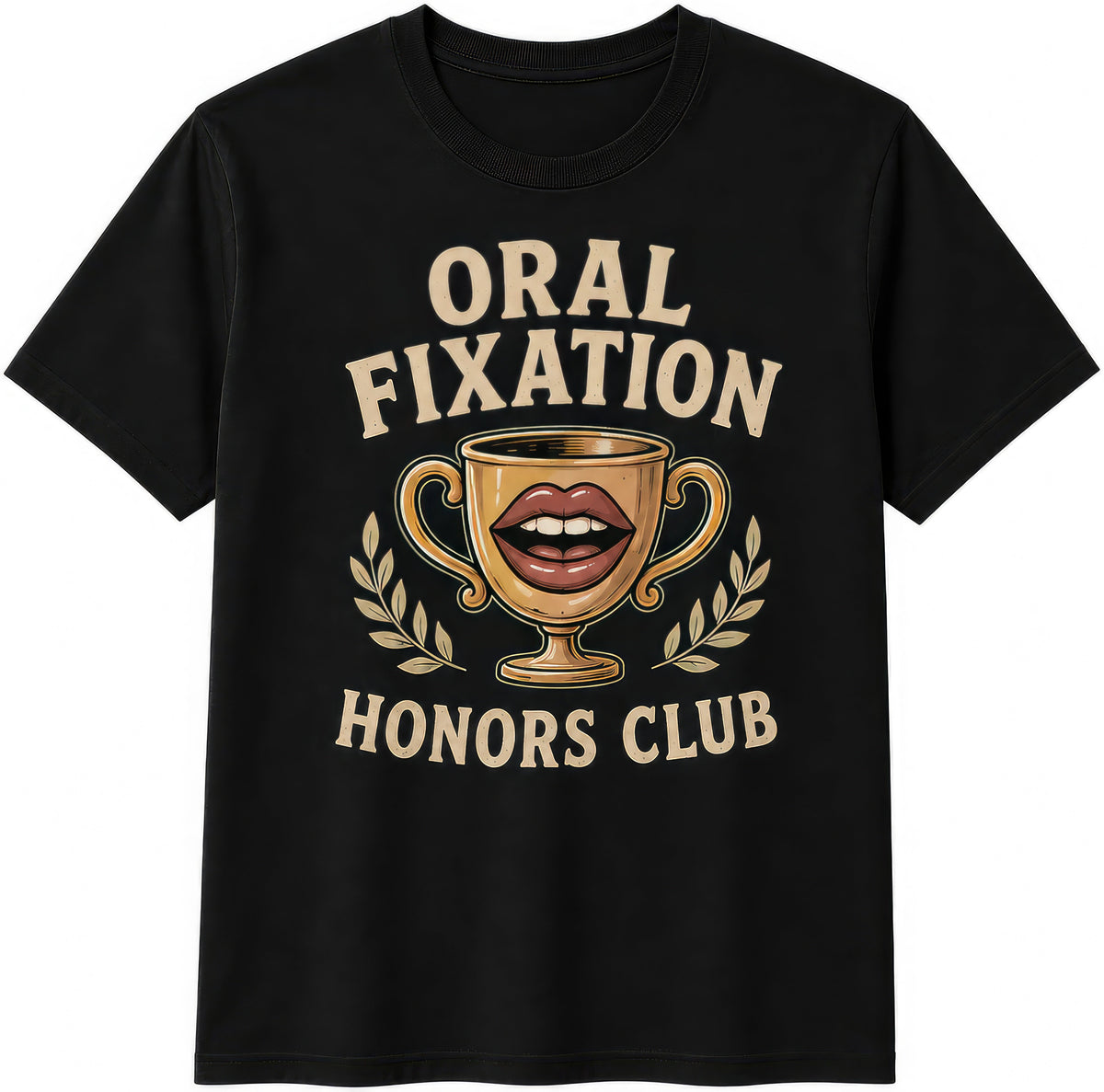 Oral Fixation Honours Club rude t-shirt