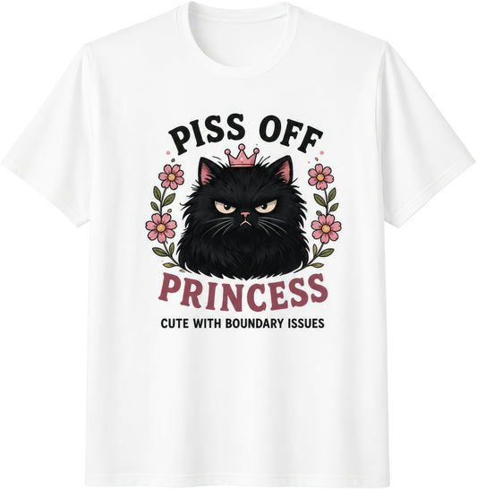 Piss Off Princess rude t-shirt