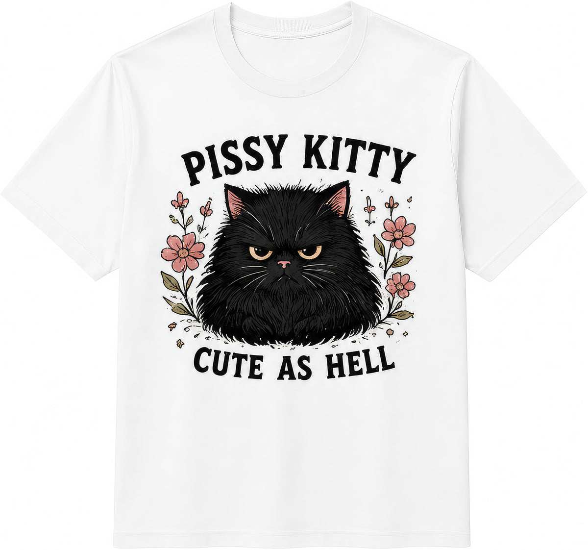 Pissy Kitty rude t-shirt