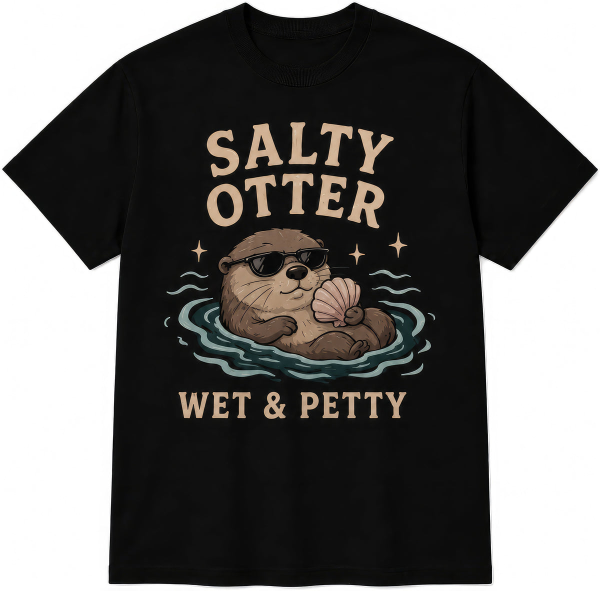 Salty Otter rude t-shirt