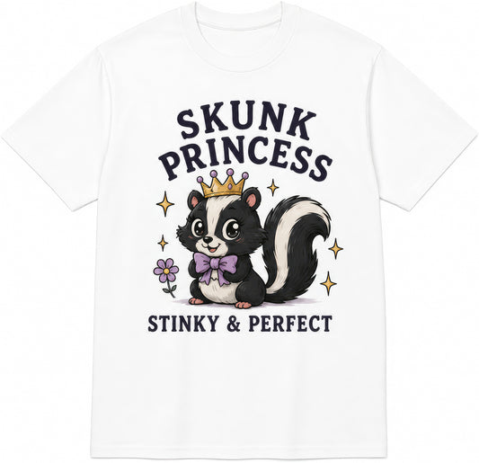 Skunk Princess rude t-shirt