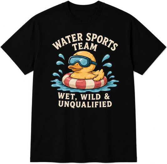 Water Sports Team rude t-shirt