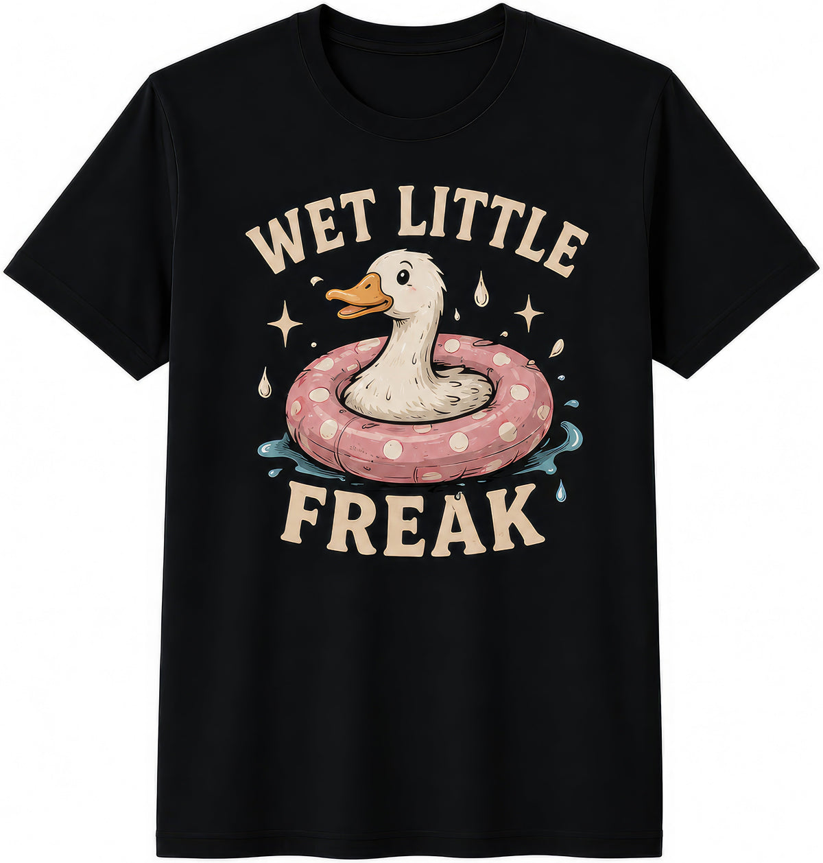 Wet Little Freak rude t-shirt